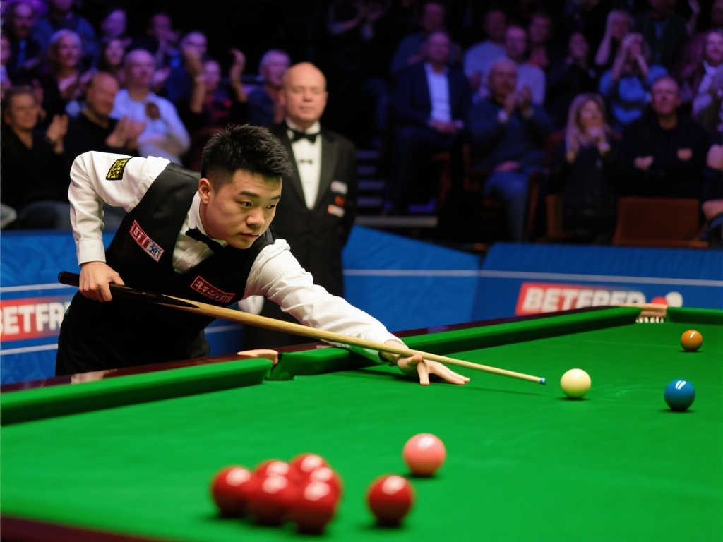 赵心童17-8大比分领先！斯诺克世锦赛决赛10个赛点，凌晨2点迎终极对决！